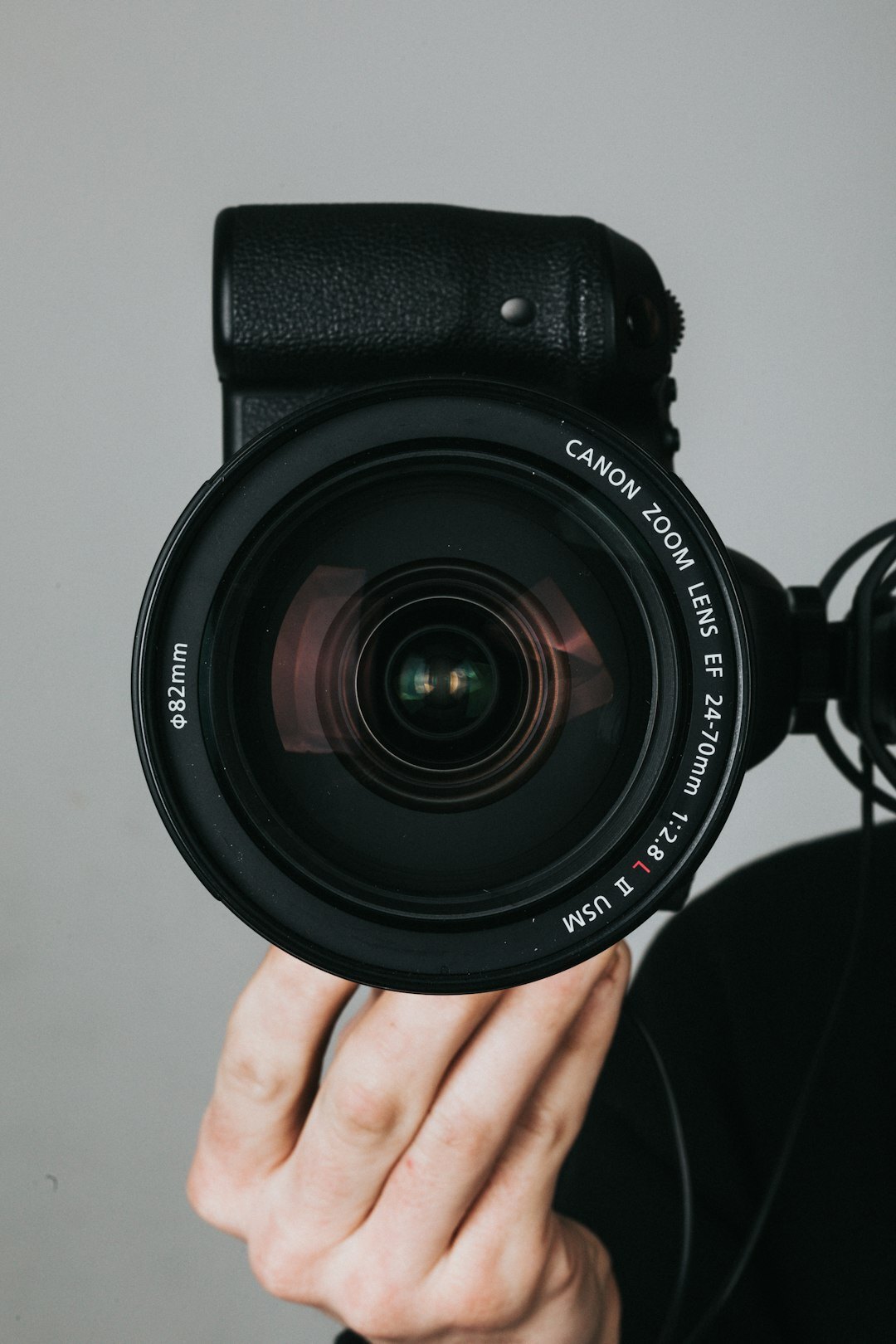 documentary photographer with camera